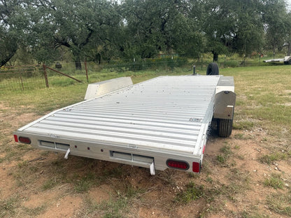 SALE Timpte 82"x18' Tandem Aluminum Carhauler - 2718 - J4 Trailer