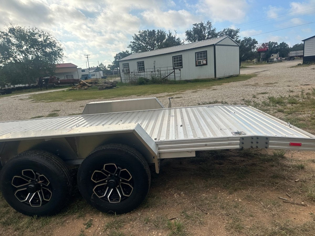 SALE Timpte 82"x18' Tandem Aluminum Carhauler - 2718 - J4 Trailer