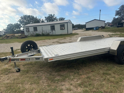 SALE Timpte 82"x18' Tandem Aluminum Carhauler - 2718 - J4 Trailer