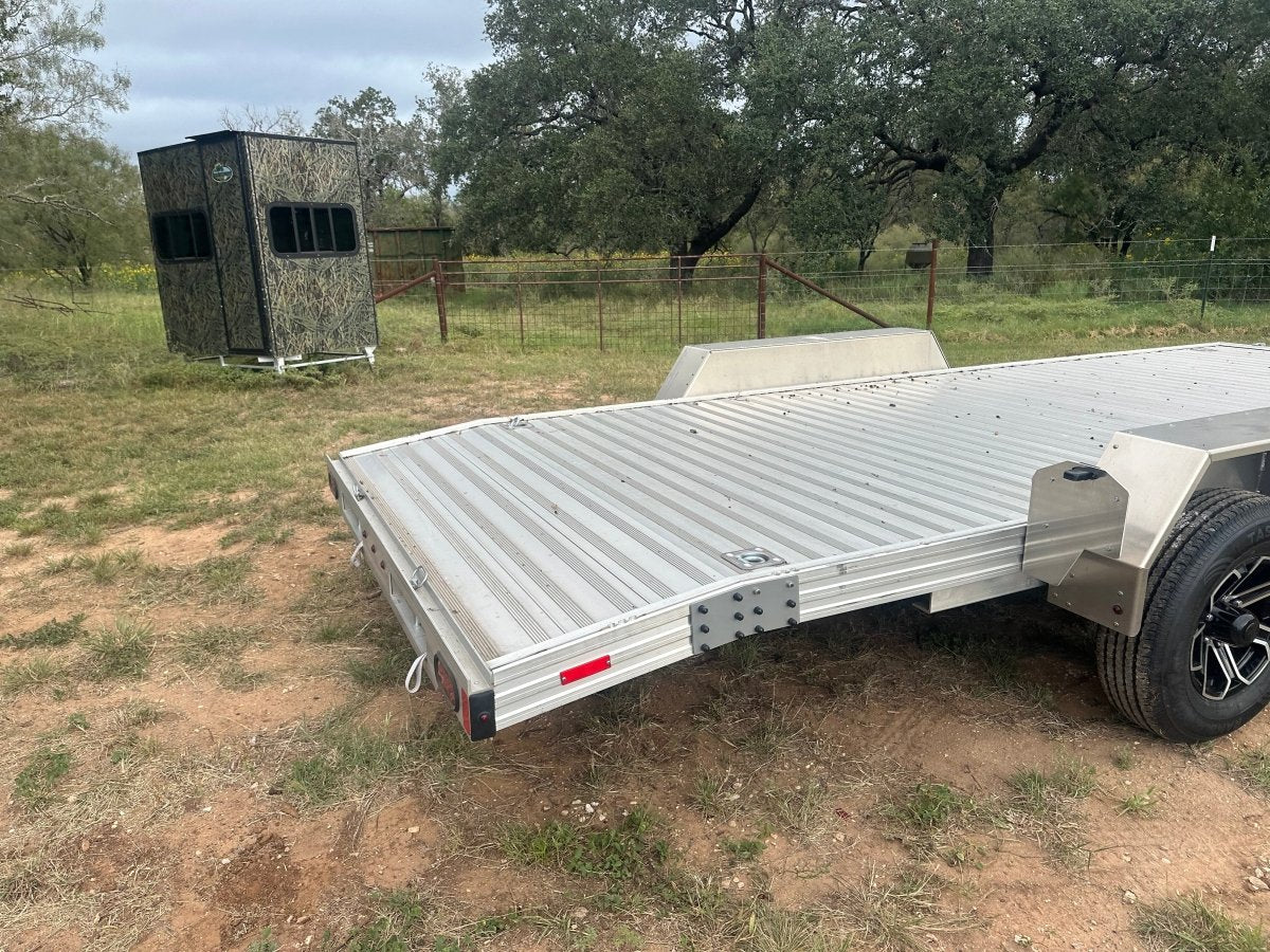 SALE Timpte 82"x18' Tandem Aluminum Carhauler - 2718 - J4 Trailer