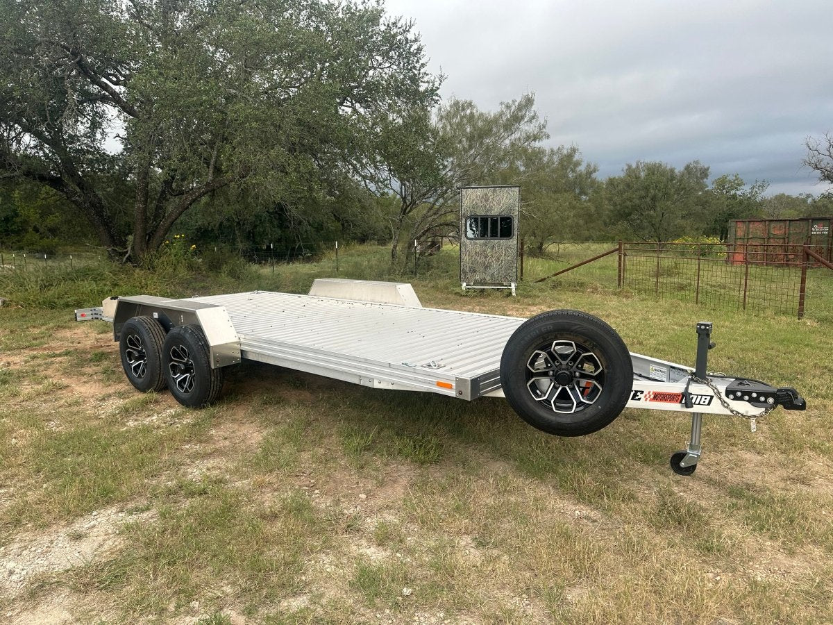 SALE Timpte 82"x18' Tandem Aluminum Carhauler - 2718 - J4 Trailer