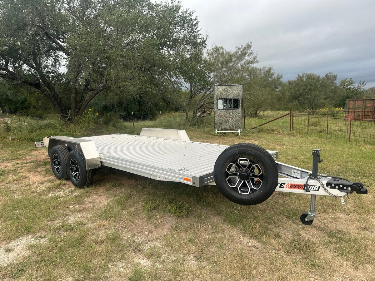SALE Timpte 82"x18' Tandem Aluminum Carhauler - 2718 - J4 Trailer