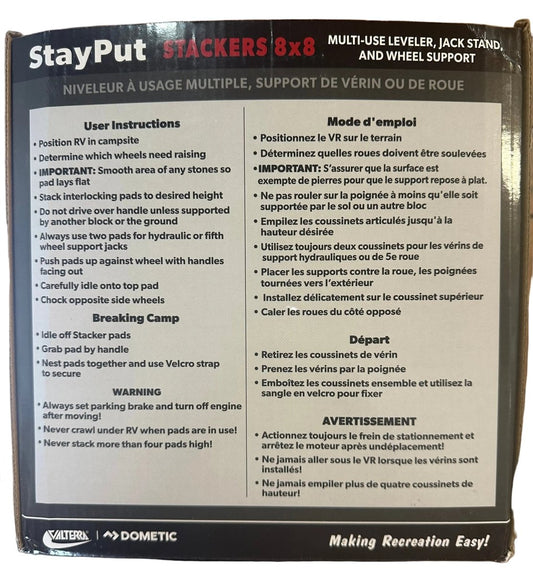 Stackers Multi - Use Wheel Supports - 10 pack - J4 Trailer
