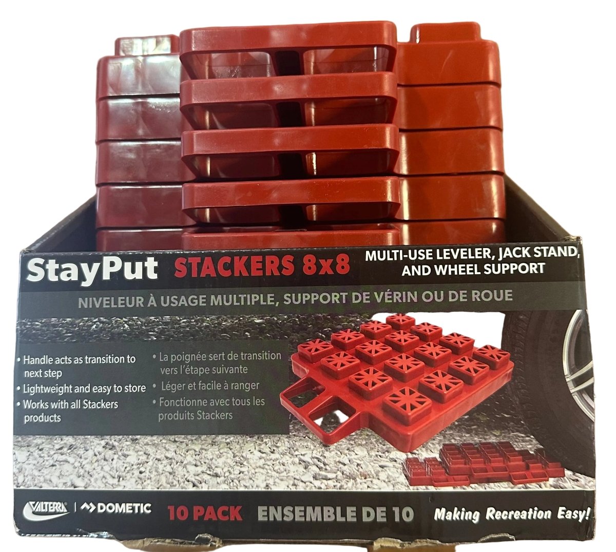 Stackers Multi - Use Wheel Supports - 10 pack - J4 Trailer