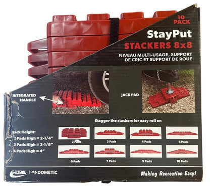 Stackers Multi - Use Wheel Supports - 10 pack - J4 Trailer