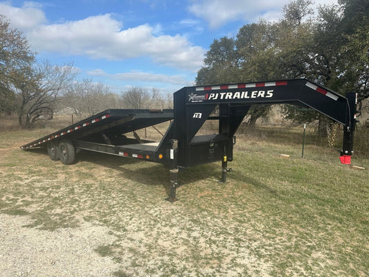 USED 2023 - 102"x22'+4' PJ Gooseneck Tilt 0779 - J4 Trailer