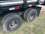 USED 2023 96"x20' U - Dump Gooseneck Dual Tandem Dump Trailer 0524 - J4 Trailer