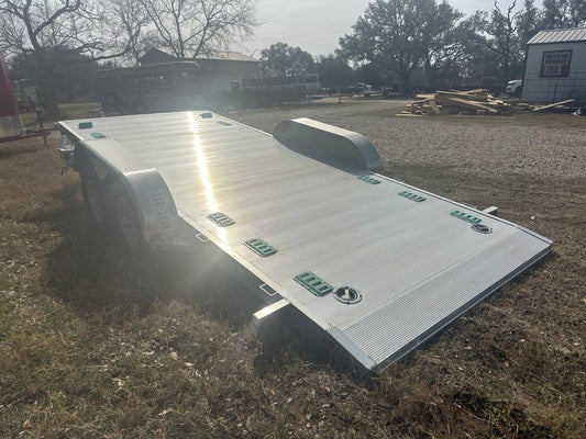 Used 2025 Aluma 82"X16' Tilt Tandem Carhauler 1463 - J4 Trailer