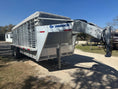 Load image into Gallery viewer, USED 2025 GOOSENECK Gooseneck Livestock 78"x20' ALUMINUM - 0714 - J4 Trailer
