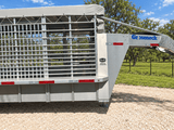 USED 2025 GOOSENECK Gooseneck Livestock 78"x20' ALUMINUM - 0714 - J4 Trailer