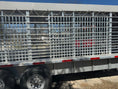 Load image into Gallery viewer, USED 2025 GOOSENECK Gooseneck Livestock 78"x20' ALUMINUM - 0714 - J4 Trailer
