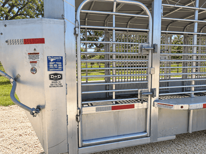 USED 2025 GOOSENECK Gooseneck Livestock 78"x20' ALUMINUM - 0714 - J4 Trailer