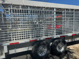 USED 2025 GOOSENECK Gooseneck Livestock 78"x20' ALUMINUM - 0714 - J4 Trailer