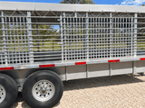 USED 2025 GOOSENECK Gooseneck Livestock 78"x20' ALUMINUM - 0714 - J4 Trailer