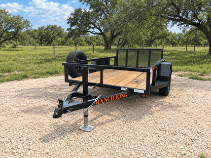USED 2025 Ranch King 5x9 Single Axle Utility bifold WT95-24FMR- 2512 - J4 Trailer