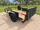 USED 2025 Ranch King 5x9 Single Axle Utility bifold WT95-24FMR- 2512 - J4 Trailer