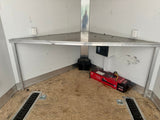 USED Alcom Nitro 8.5x20 Cargo Carhauler Tandem BLACK - 5618 - J4 Trailer