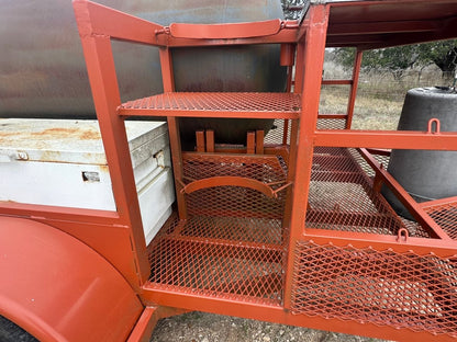 USED BBQ Pit Tandem Trailer - J4 Trailer