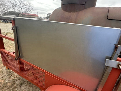 USED BBQ Pit Tandem Trailer - J4 Trailer