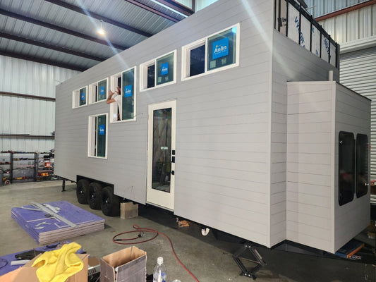USED but New Tiny Home Trailer Shell - 6875 - J4 Trailer