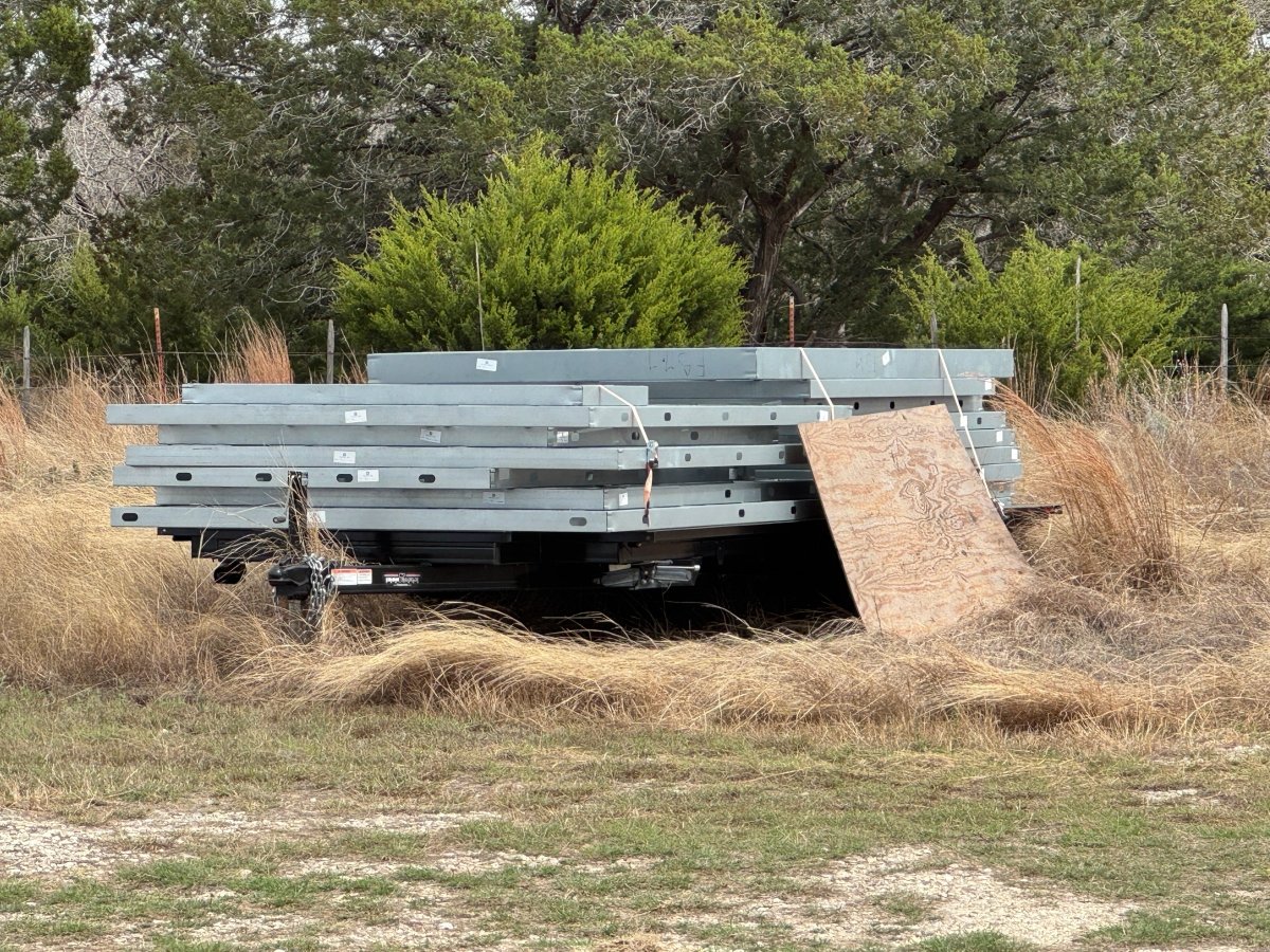 USED but New Tiny Home Trailer Shell - 6875 - J4 Trailer