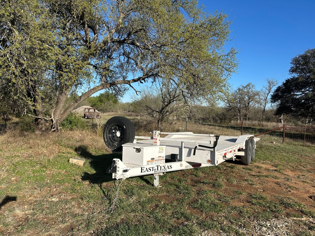 USED East Texas 83"x22' 2025 Tilt Trailer 8k - 2740 - J4 Trailer
