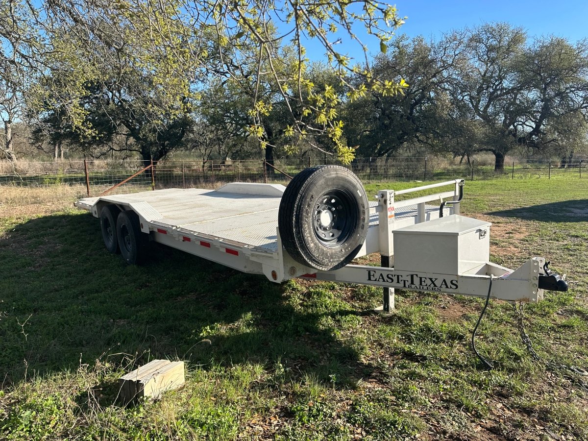 USED East Texas 83"x22' 2025 Tilt Trailer 8k - 2740 - J4 Trailer