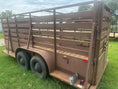 Load image into Gallery viewer, USED - Felps 1976 Livestock - 5x16 - 21248 - J4 Trailer
