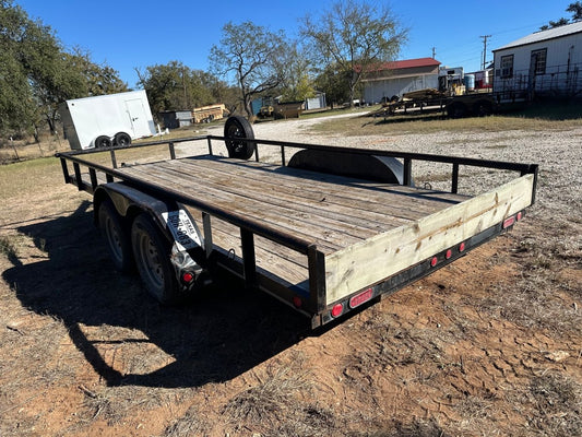USED LoadTrail 82"x16' Utility 7k with spare - 8401 - J4 Trailer