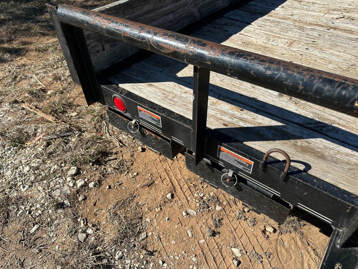 USED LoadTrail 82"x16' Utility 7k with spare - 8401 - J4 Trailer