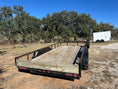 Load image into Gallery viewer, USED LoadTrail 82"x16' Utility 7k with spare - 8401 - J4 Trailer
