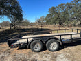 Load image into Gallery viewer, USED LoadTrail 82"x16' Utility 7k with spare - 8401 - J4 Trailer
