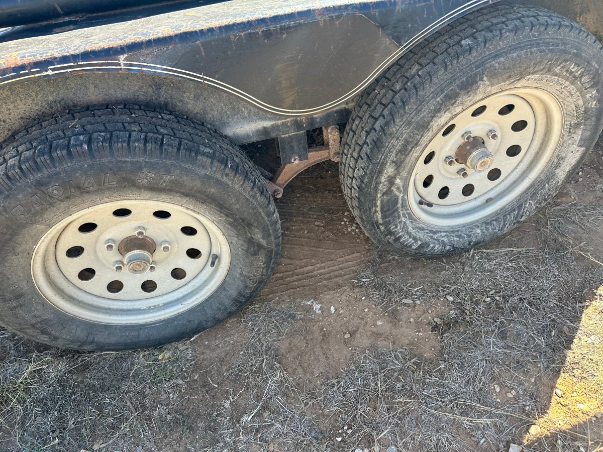 USED LoadTrail 82"x16' Utility 7k with spare - 8401 - J4 Trailer