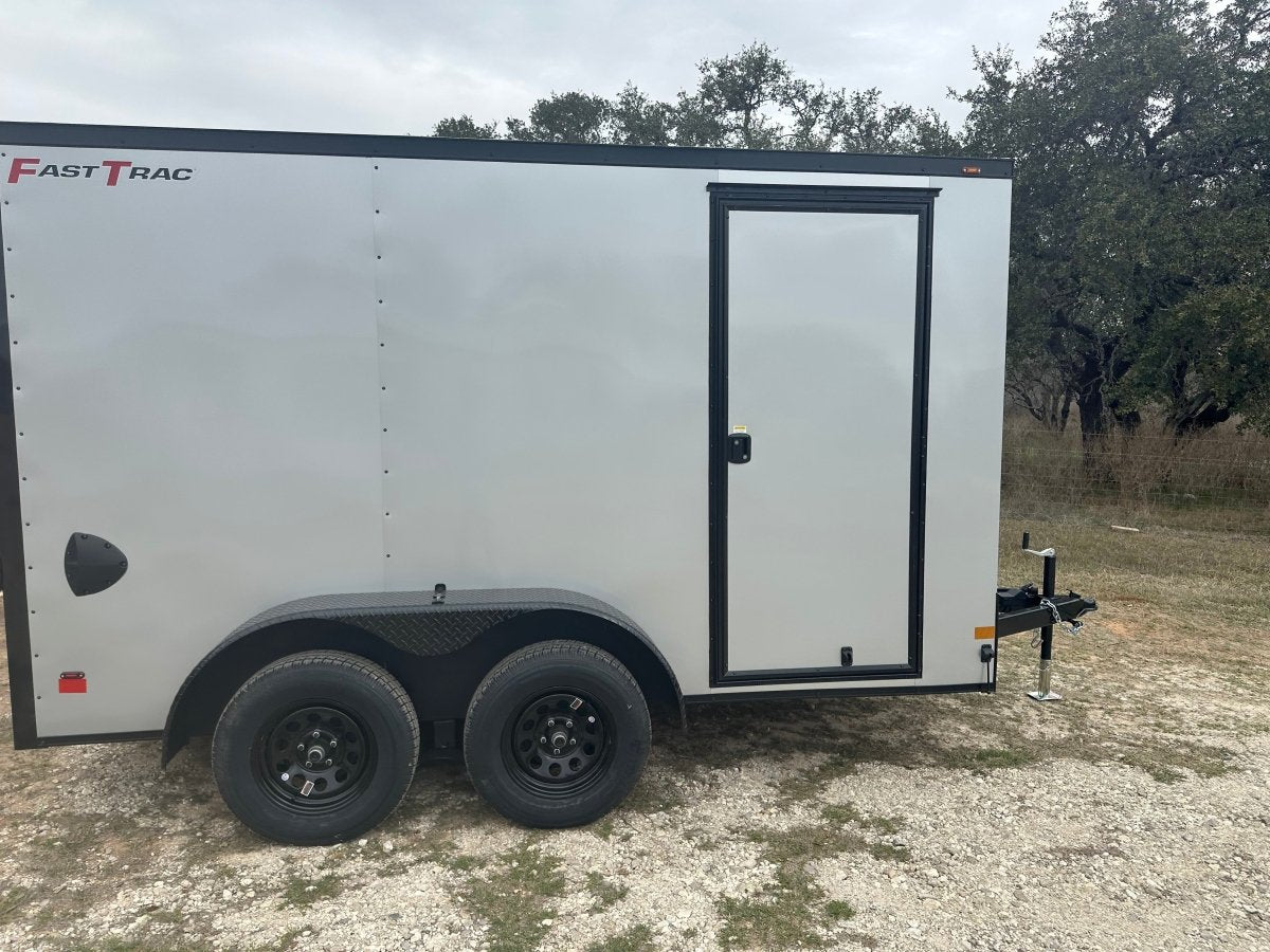 Wells Cargo 7'x12' Tandem Cargo - FT612T2 - D - SILVER PHANTOM 1561 - J4 Trailer