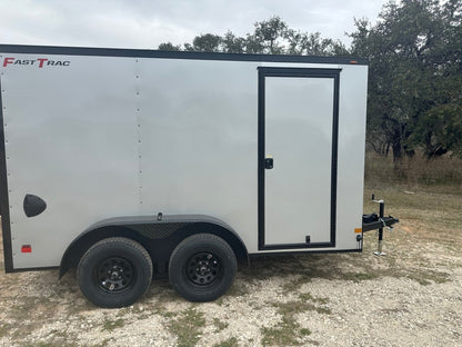 Wells Cargo 7'x12' Tandem Cargo - FT612T2 - D - SILVER PHANTOM 1561 - J4 Trailer