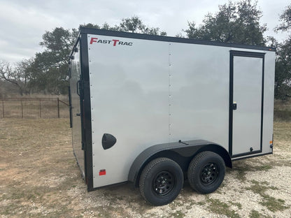 Wells Cargo 7'x12' Tandem Cargo - FT612T2 - D - SILVER PHANTOM 1561 - J4 Trailer