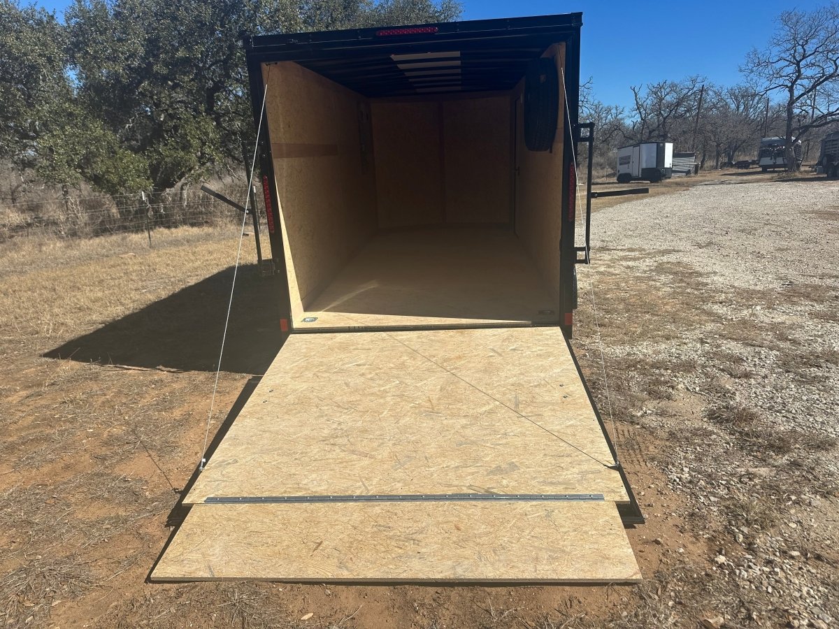 Wells Cargo 7'x16" - FT716T2 - D - SILVER/PHANTOM - Enclosed Cargo Trailer 0808 - J4 Trailer