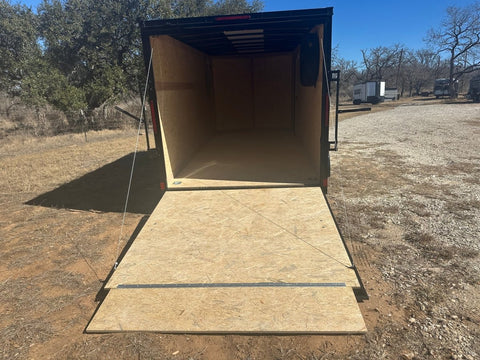 Wells Cargo 7'x16" - FT716T2 - D - SILVER/PHANTOM - Enclosed Cargo Trailer 0808 - J4 Trailer