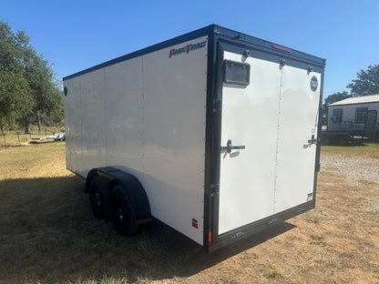 Wells Cargo 7x16 - FT716T2 - D - WHITE/PHANTOM - 9540 - J4 Trailer