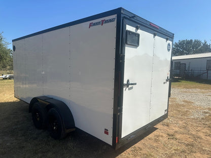 Wells Cargo 7x16 - FT716T2 - D - WHITE/PHANTOM - 9540 - J4 Trailer
