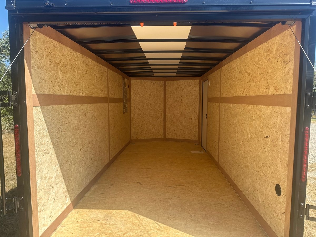 Wells Cargo 7x16 - FT716T2 - D - WHITE/PHANTOM - 9540 - J4 Trailer