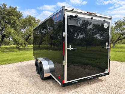 Wells Cargo 7'x16'X7' Tandem Axle - FT716T2-D BLACK - 1196 - J4 Trailer