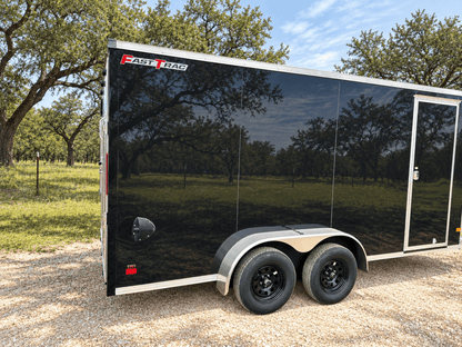 Wells Cargo 7'x16'X7' Tandem Axle - FT716T2-D BLACK - 1196 - J4 Trailer