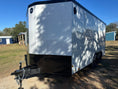 Load image into Gallery viewer, Wells Cargo 8.5'x16'x7' RFV Tandem Cargo Trailer 10K - WHITE PHANTOM - 9795 - J4 Trailer

