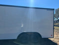 Load image into Gallery viewer, Wells Cargo 8.5'x16'x7' RFV Tandem Cargo Trailer 10K - WHITE PHANTOM - 9795 - J4 Trailer
