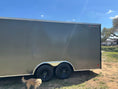 Load image into Gallery viewer, Wells Cargo 8'5"x20' Tandem Fast Trac Enclosed Cargo Trailer - FT8520T3 - D - GRAY - 3512 - J4 Trailer
