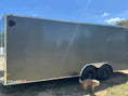 Load image into Gallery viewer, Wells Cargo 8'5"x20' Tandem Fast Trac Enclosed Cargo Trailer - FT8520T3 - D - GRAY - 3512 - J4 Trailer
