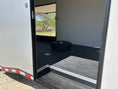 Load image into Gallery viewer, Wells Cargo MotorTrac Race Trailer 8.5'x24' Tandem Axle Trailer SILVER W BLACK OUT 1564 - J4 Trailer
