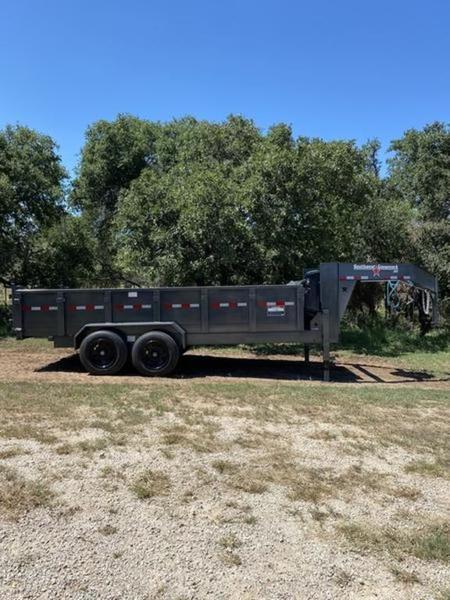 Southwest Gooseneck 83"x16' Gooseneck Dump Trailer - 3045