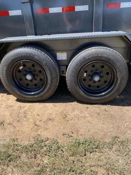 Southwest Gooseneck 83"x16' Gooseneck Dump Trailer - 3045